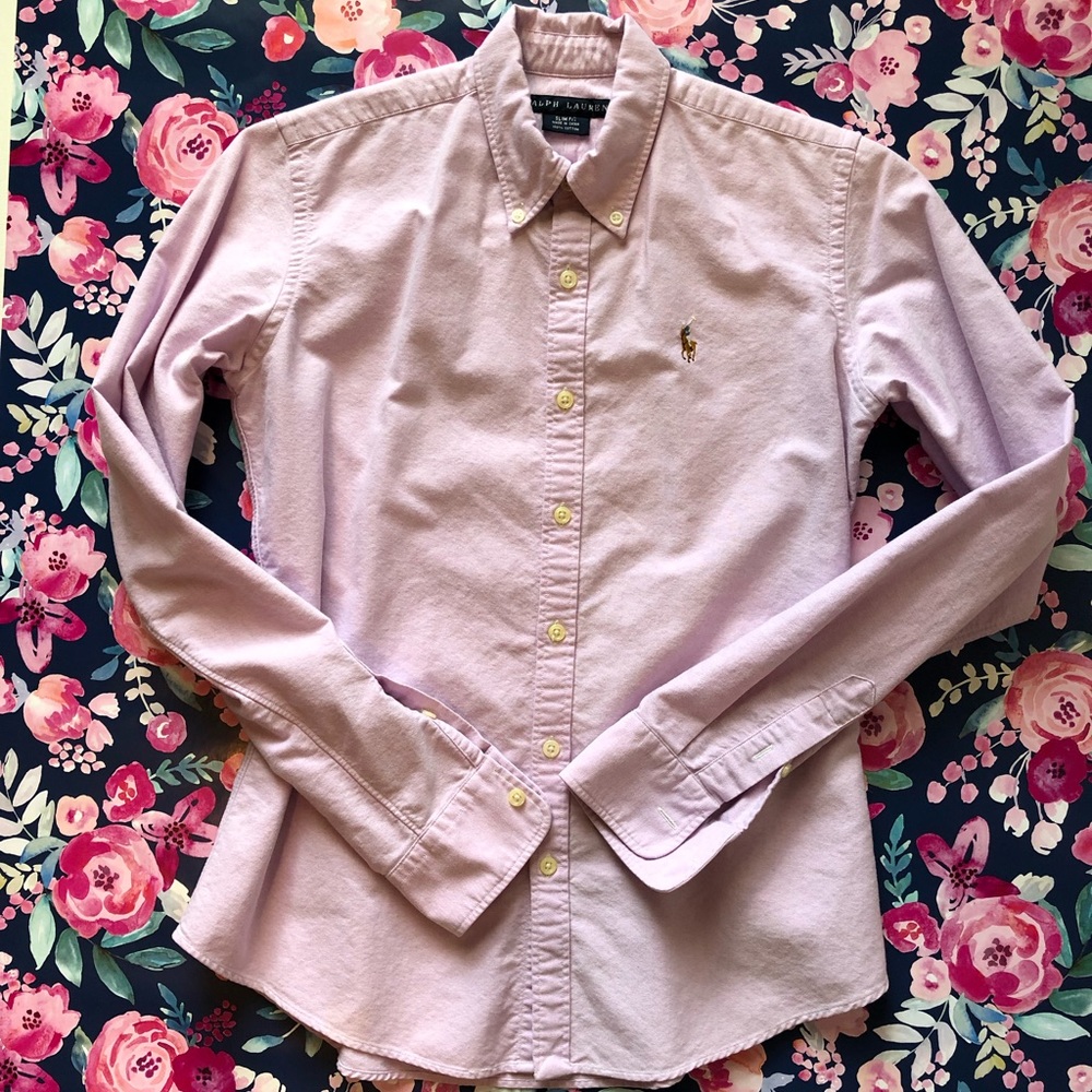 Classic Ralph Lauren Button-Up, Slim 4